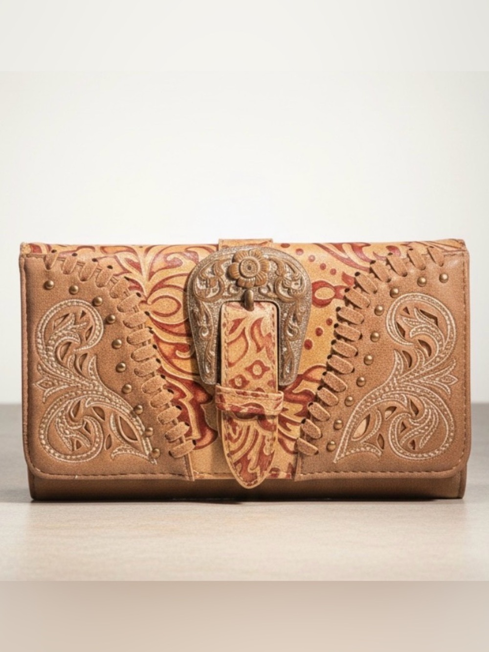 Montana West Handtooled Convertible Crossbody NWT - Read Description